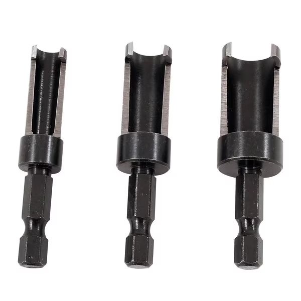 3pc. Plug Cutter Set (1/4